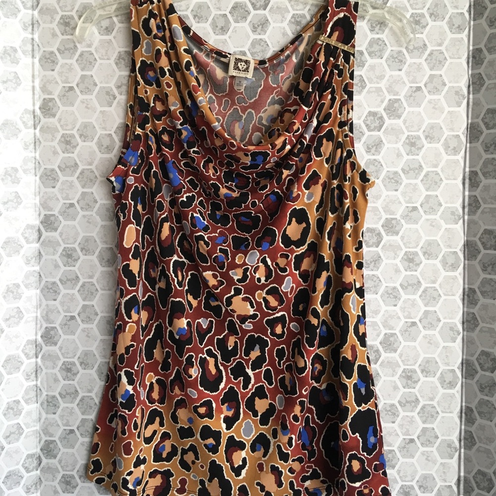 Anne Klein sleeveless top size M